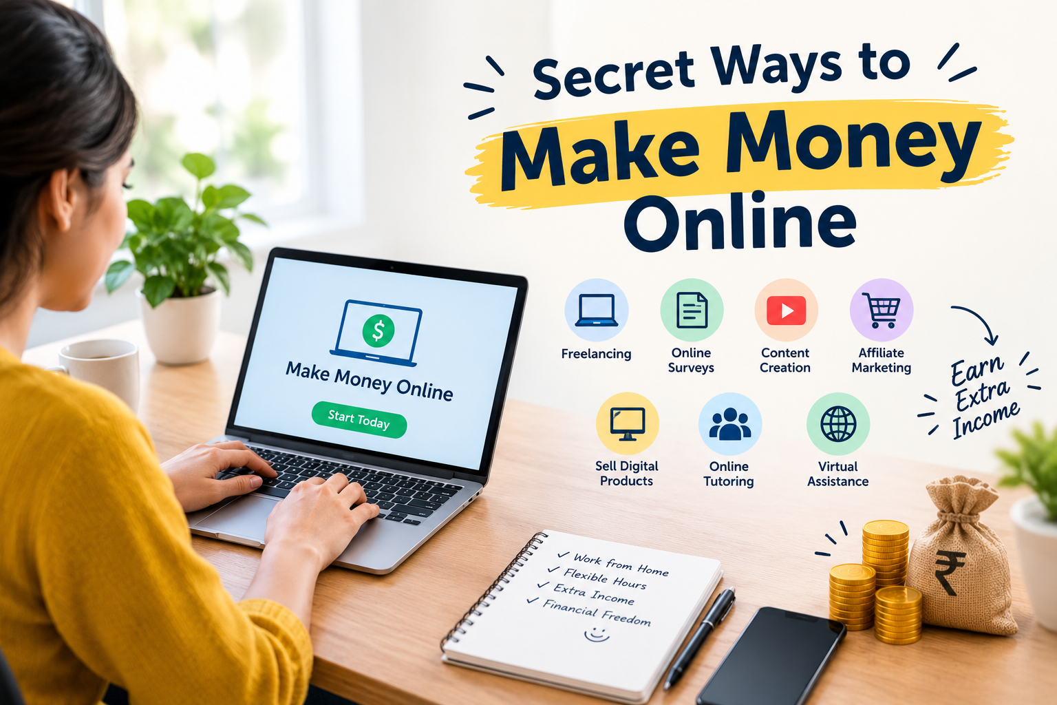 secret ways to make money online