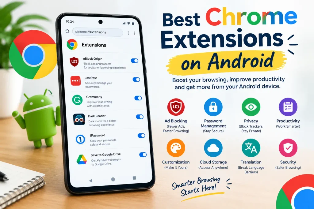 Best Chrome Extensions on Android