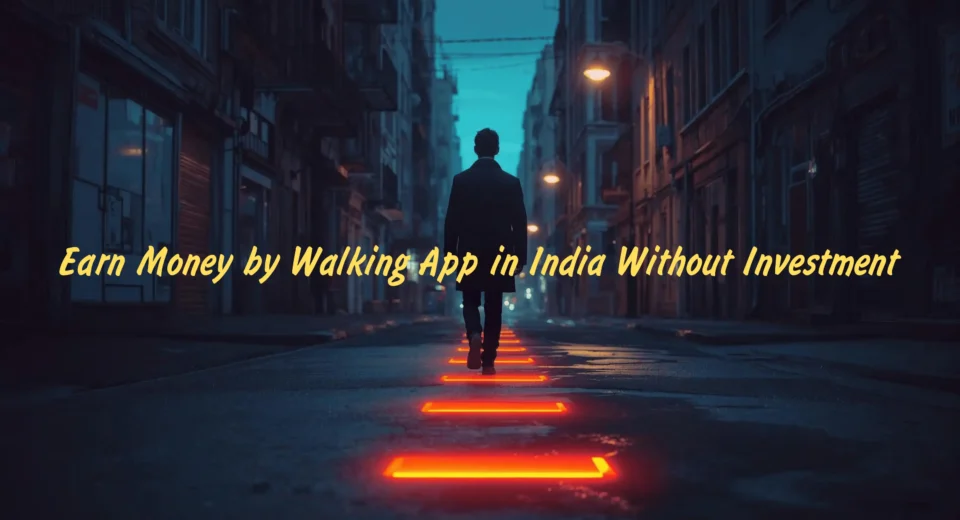 Earn Money by Walking App in India Without Investment