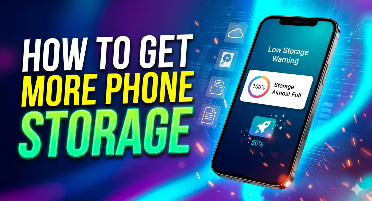 How to get more phone storage
