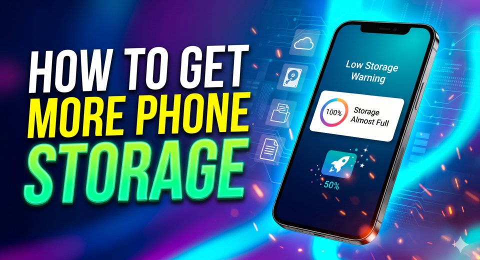 How to get more phone storage